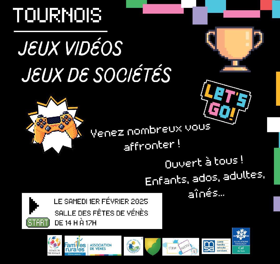 Tournois de jeux - Familles Rurales