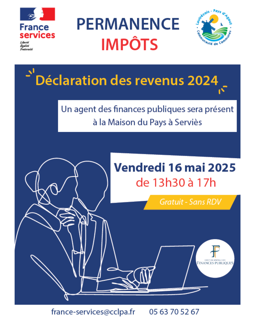 Permanence impôts à la CCLPA