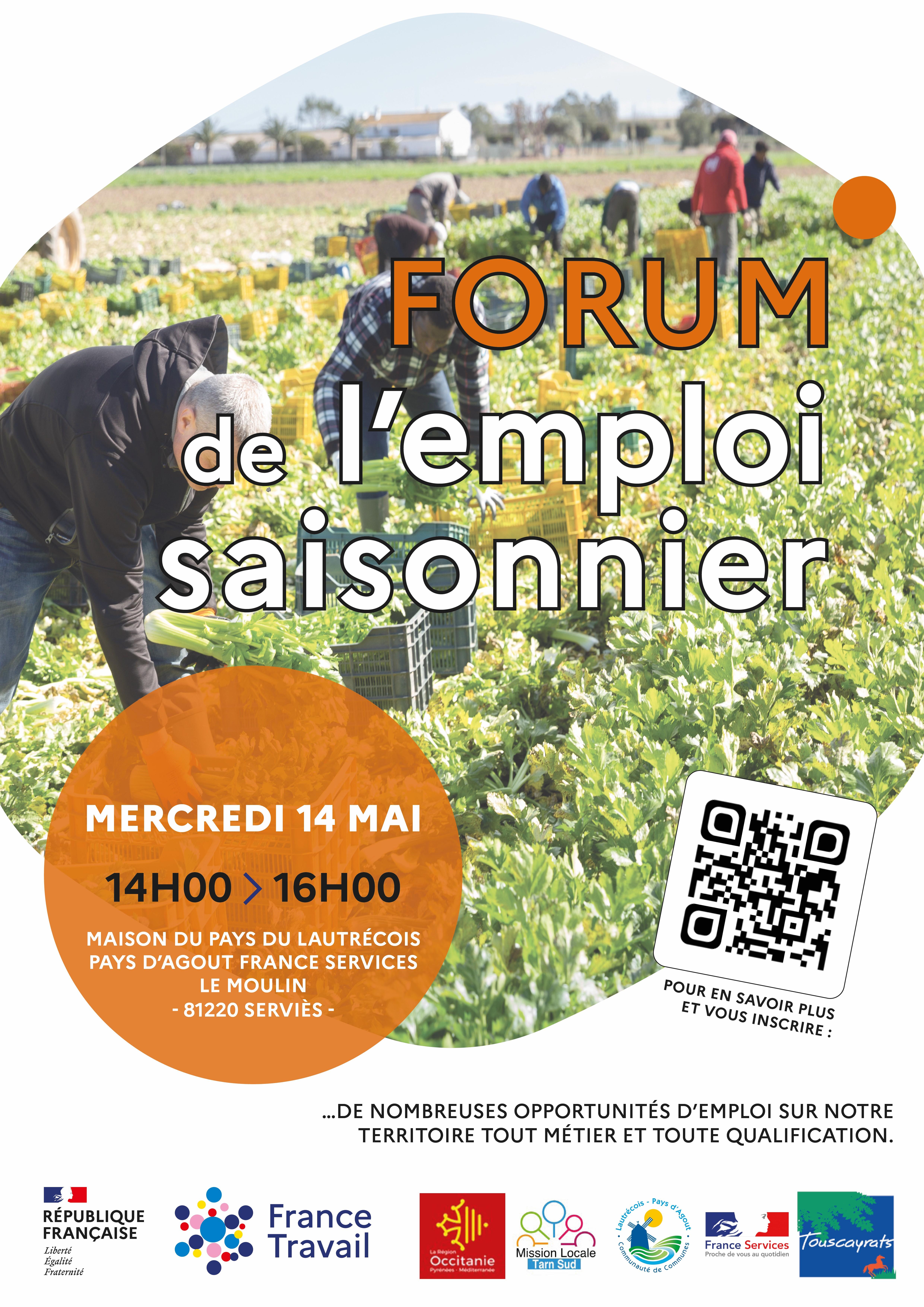 Forum de l'emploi saisonnier
