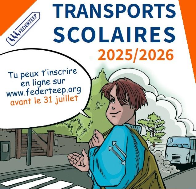 Inscription transports scolaires 2025-2026