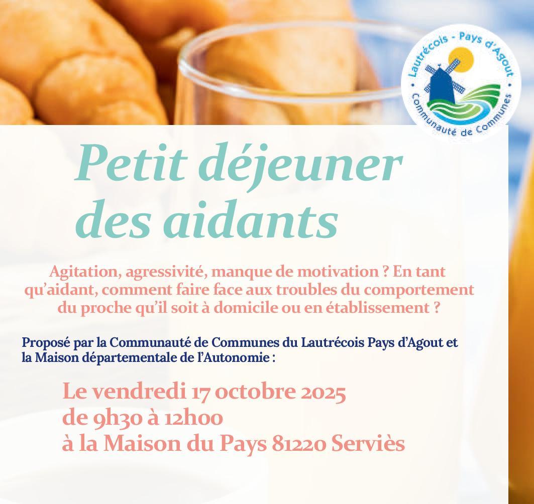 Petit déjeuner aidants octobre 2025