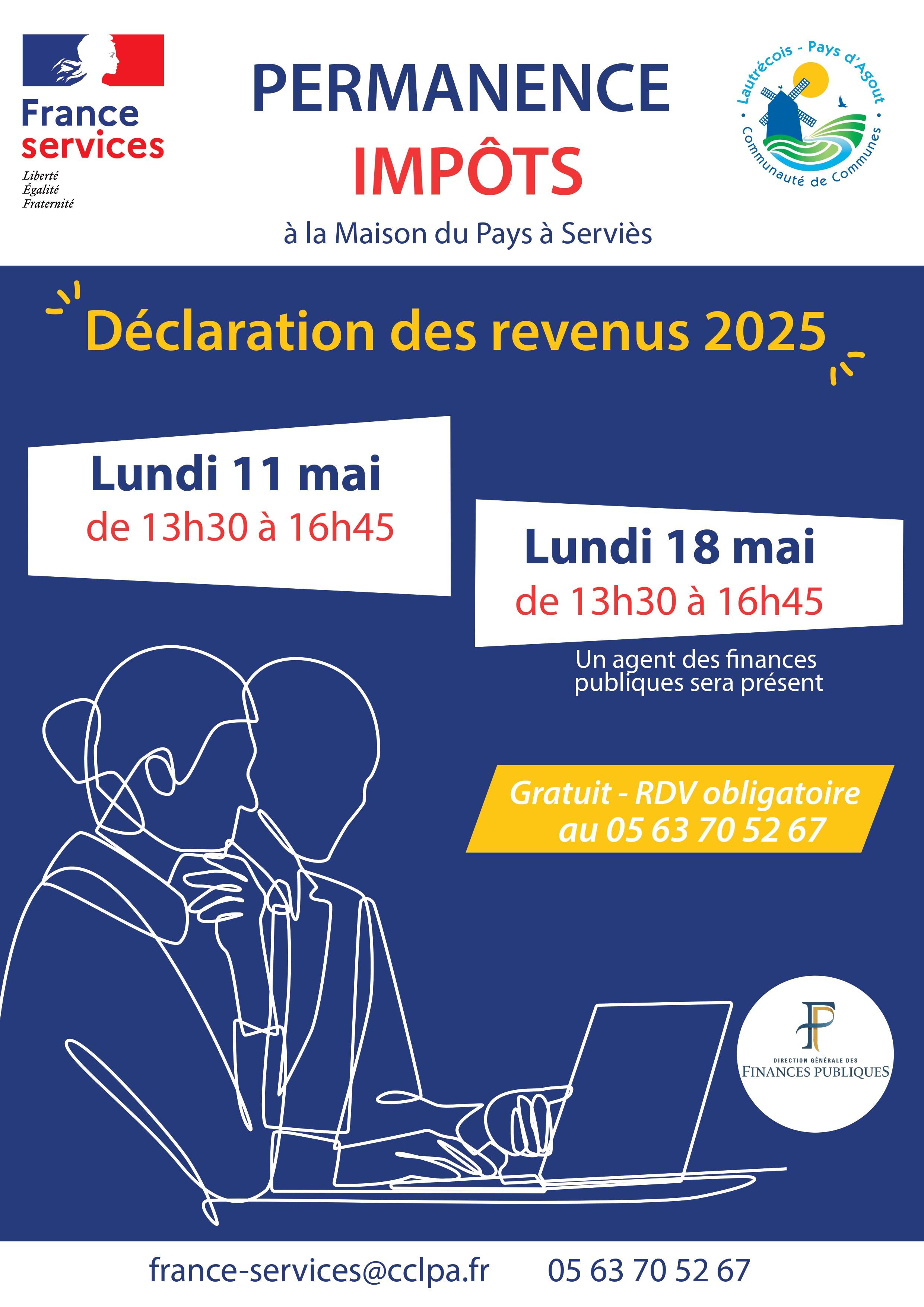 permanence impots 2026