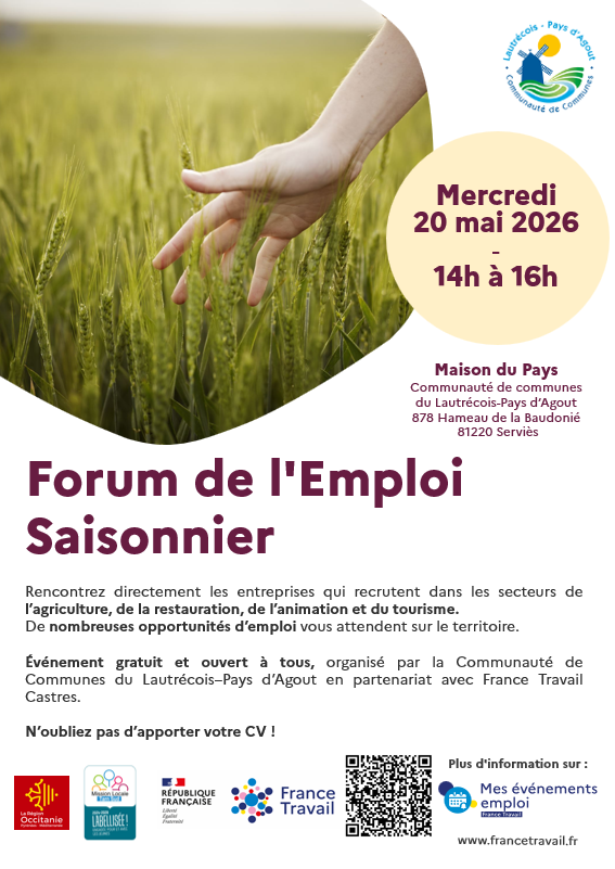 Forum emploi saisonnier 2026