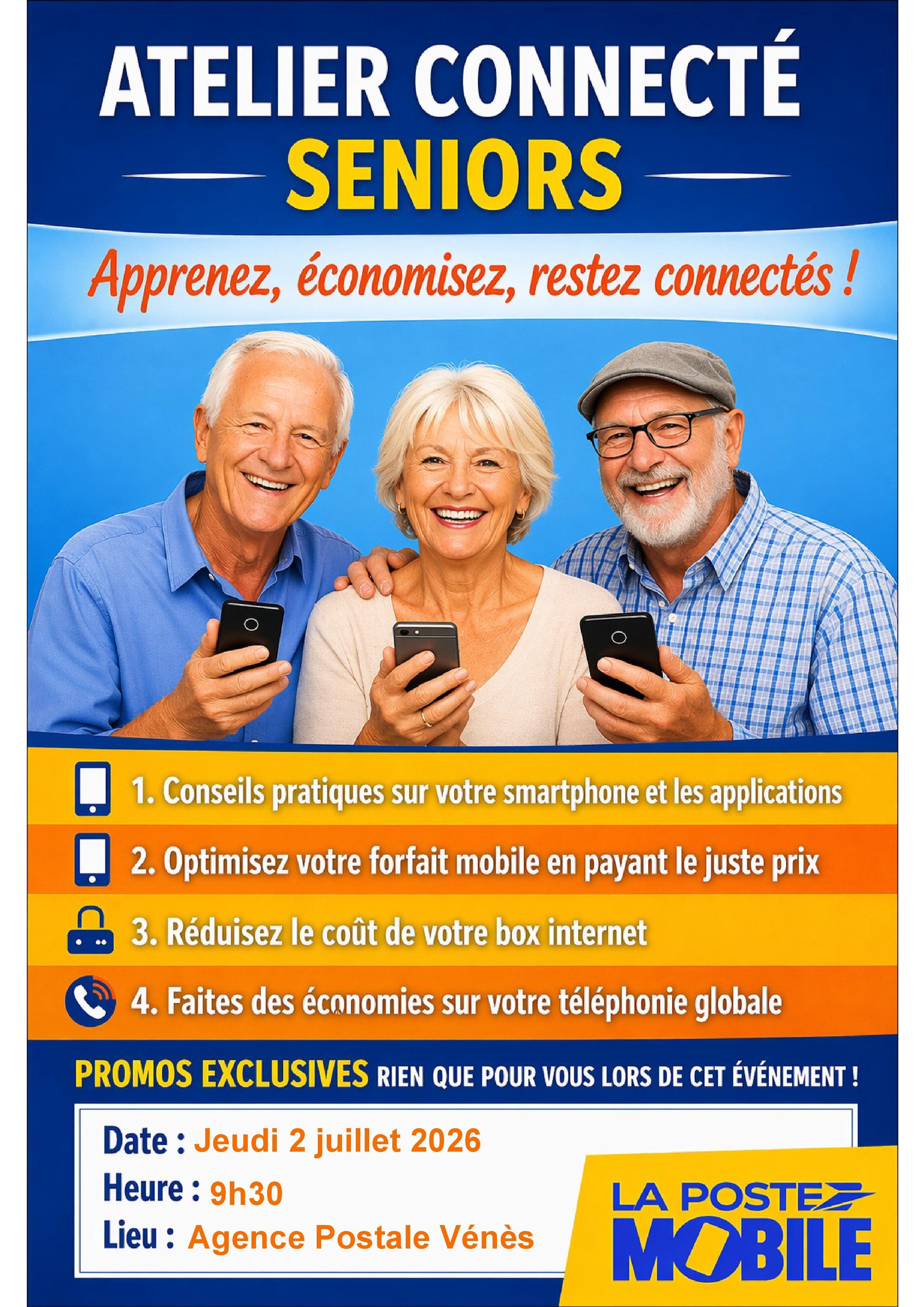 atelier connecté La Poste