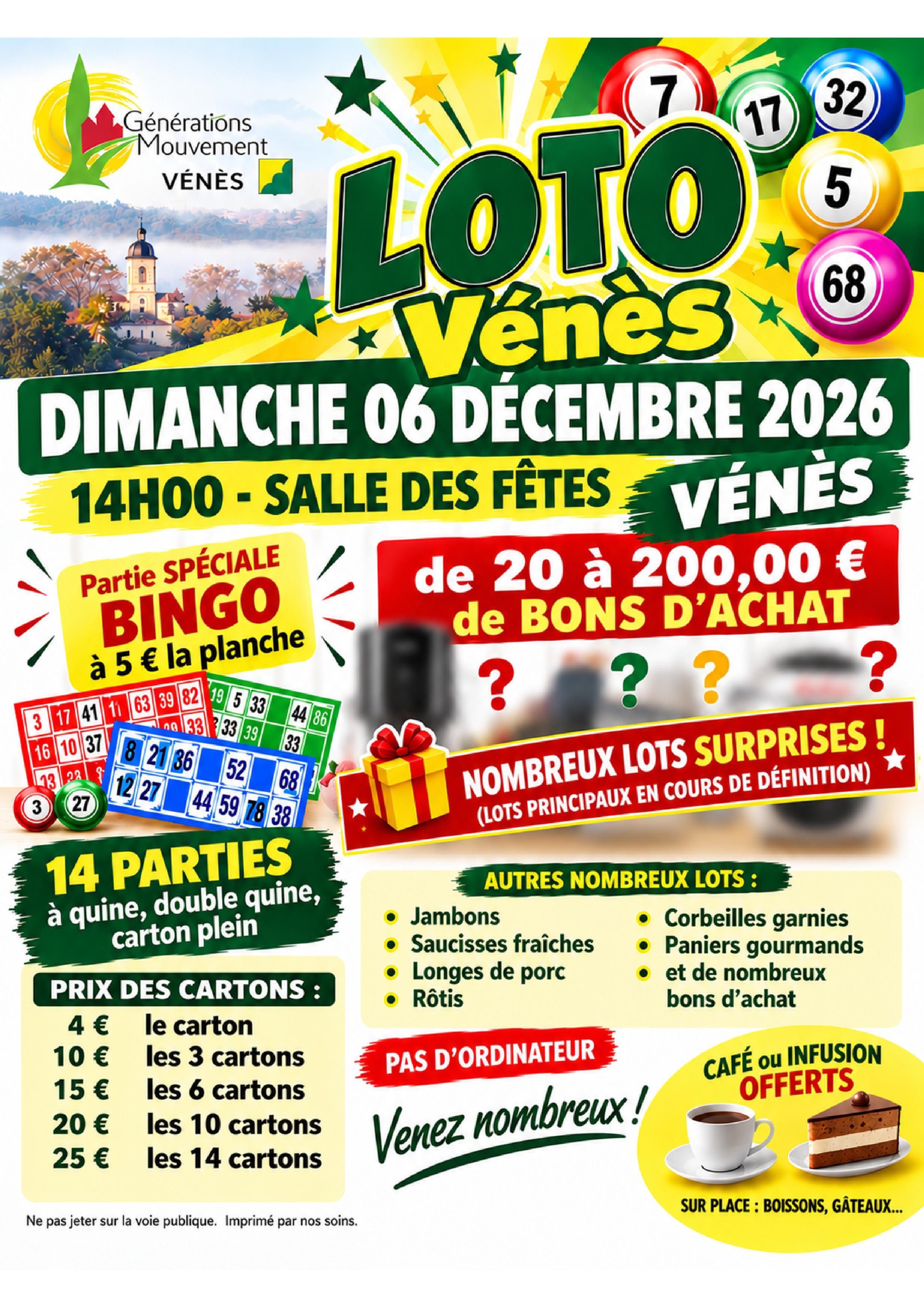 Loto 6 décembre 2026