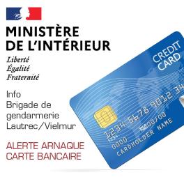 Alerte arnaque à la carte bancaire